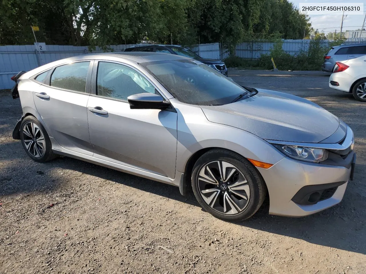 2HGFC1F45GH106310 2016 Honda Civic Ex