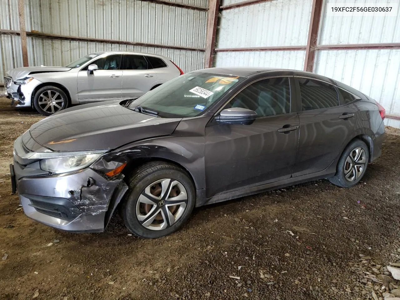 2016 Honda Civic Lx VIN: 19XFC2F56GE030637 Lot: 69258344