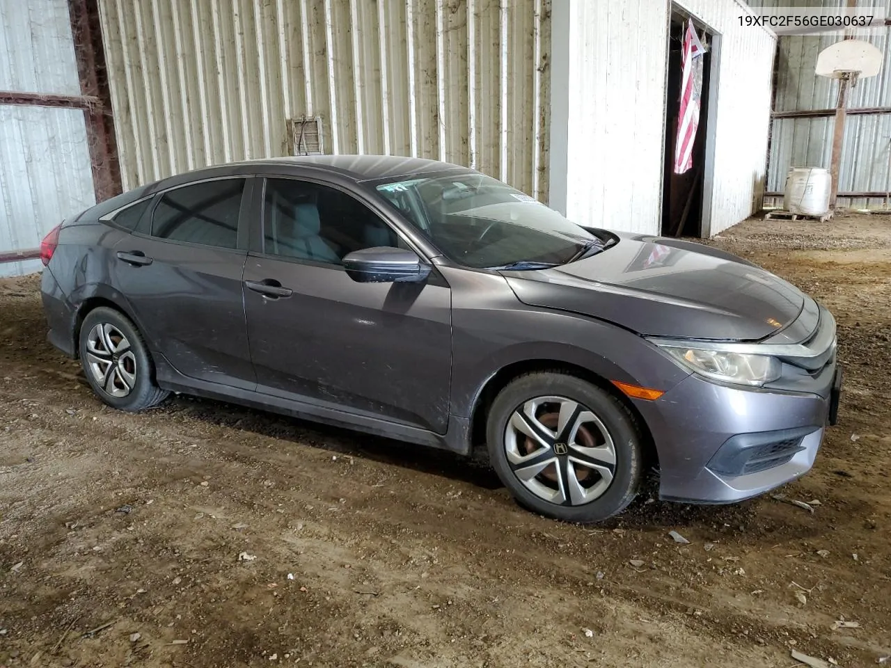 2016 Honda Civic Lx VIN: 19XFC2F56GE030637 Lot: 69258344