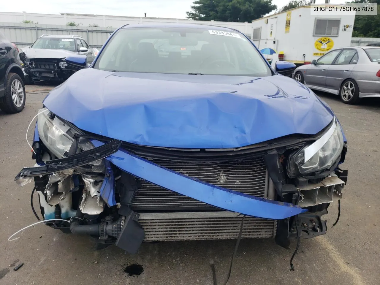 2HGFC1F75GH657878 2016 Honda Civic Exl