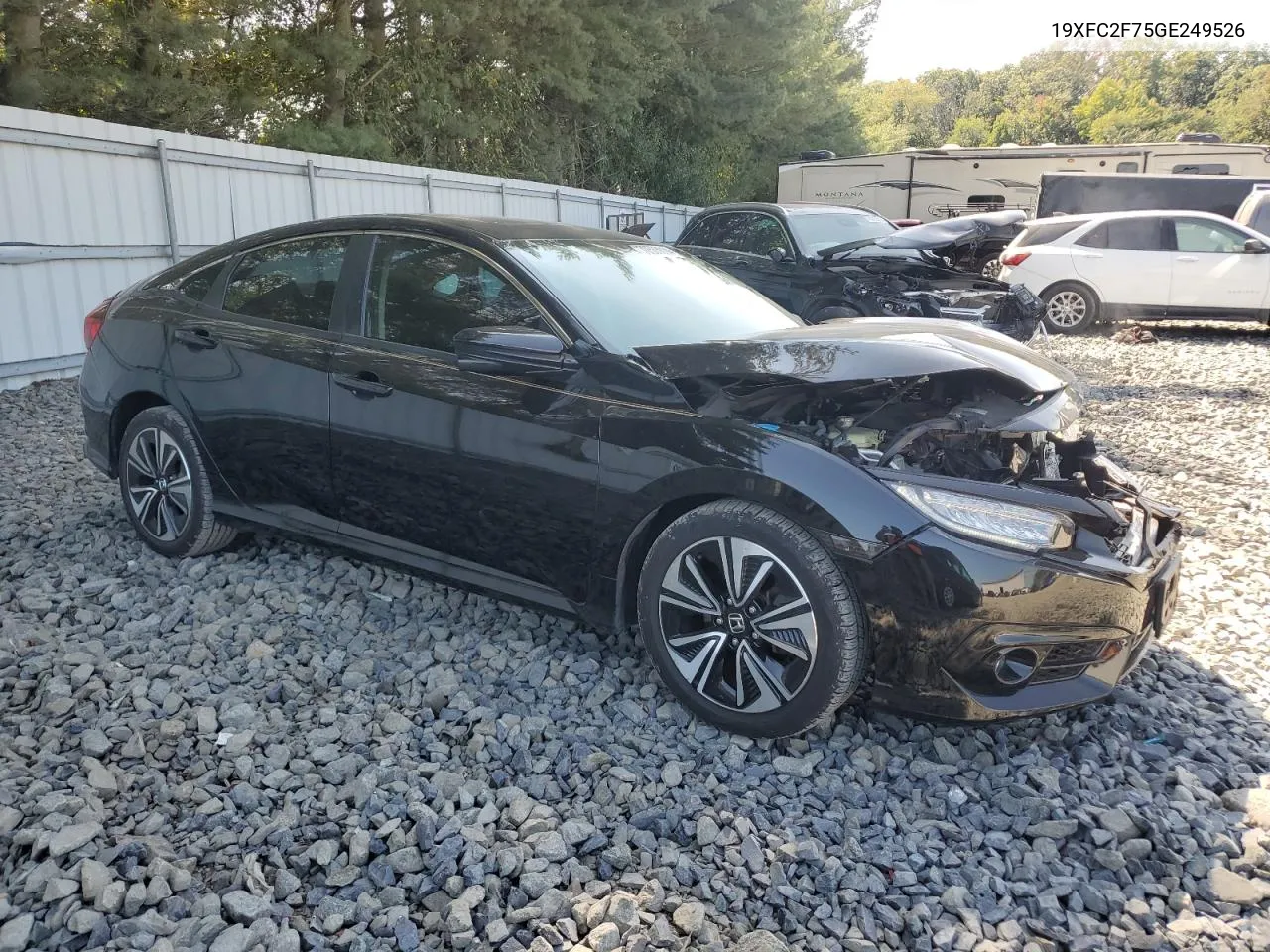 19XFC2F75GE249526 2016 Honda Civic Ex