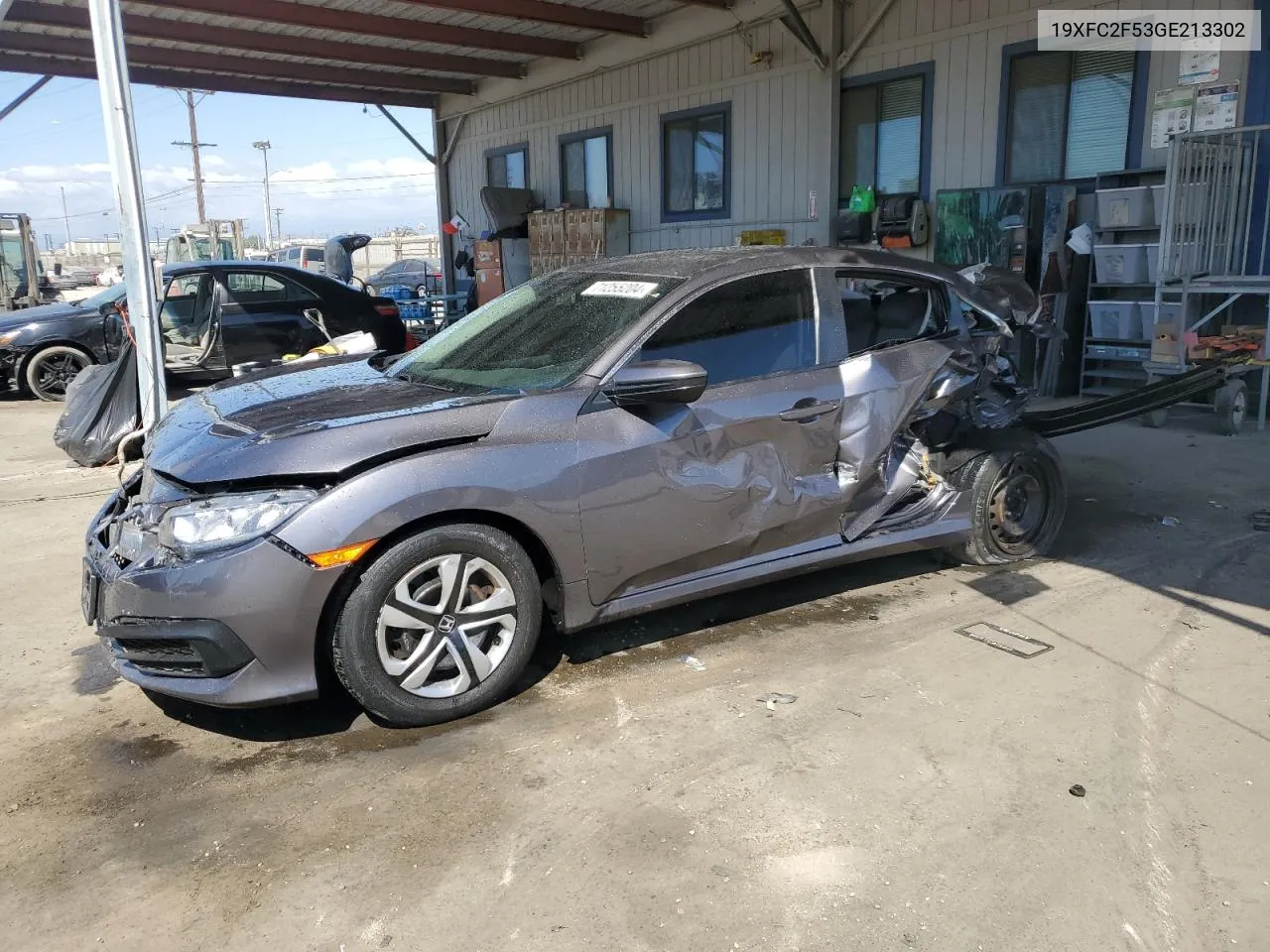 19XFC2F53GE213302 2016 Honda Civic Lx