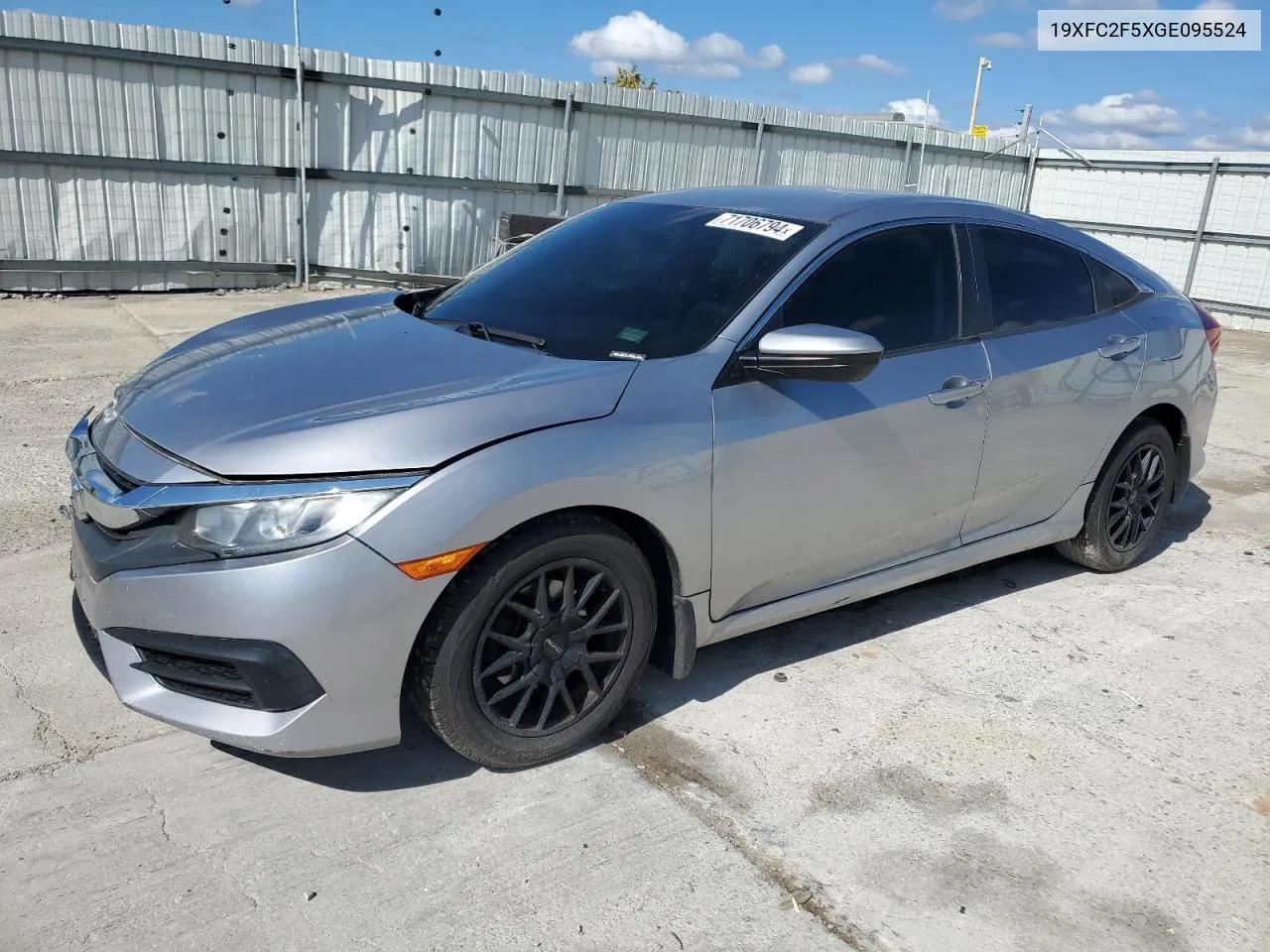 19XFC2F5XGE095524 2016 Honda Civic Lx