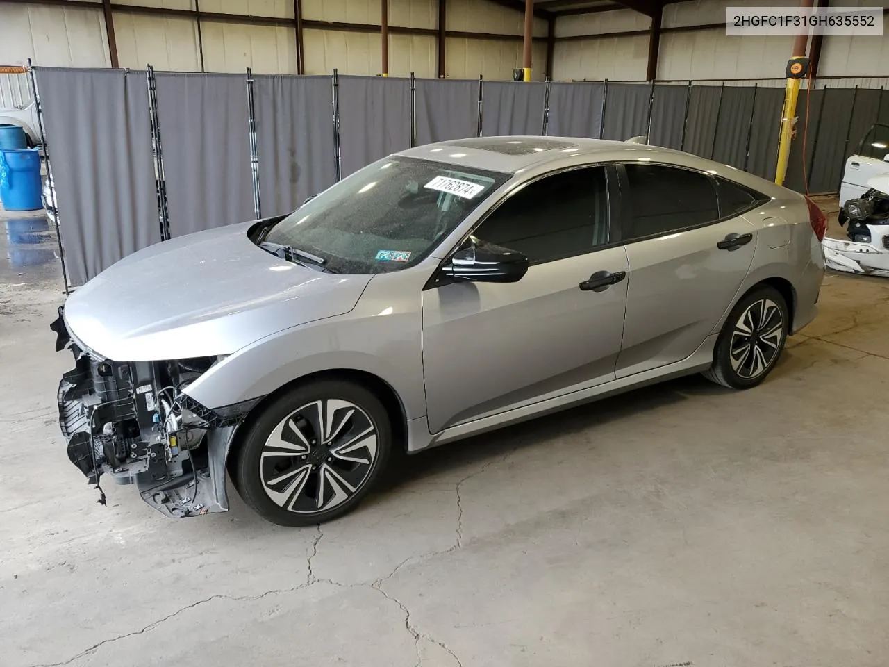 2HGFC1F31GH635552 2016 Honda Civic Ex