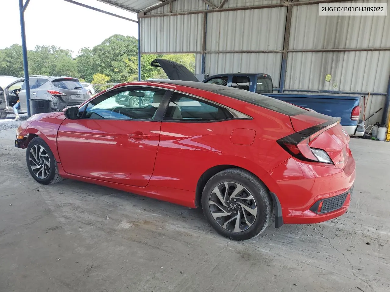 2HGFC4B01GH309022 2016 Honda Civic Lx