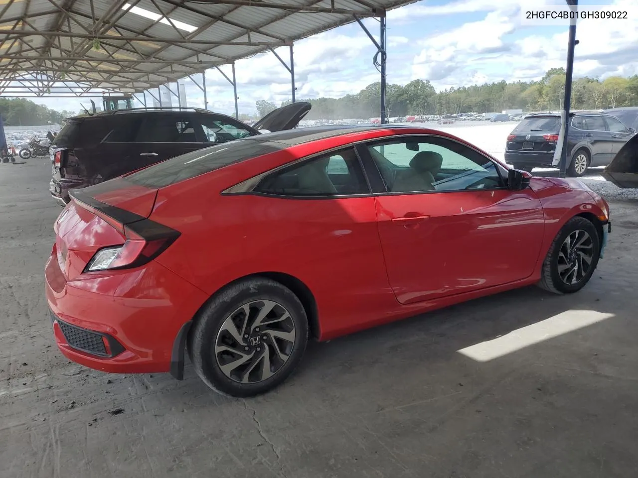 2HGFC4B01GH309022 2016 Honda Civic Lx