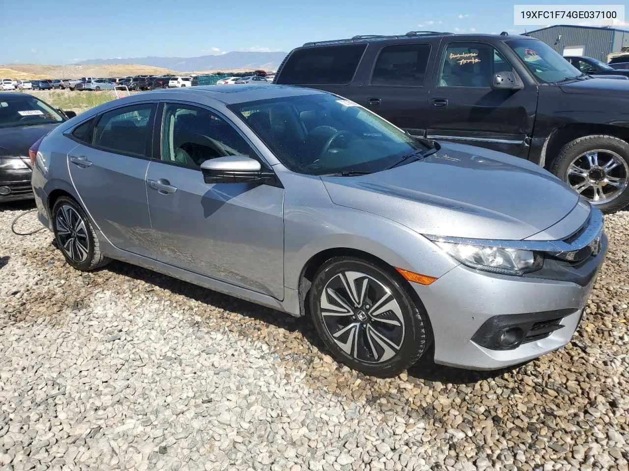 2016 Honda Civic Exl VIN: 19XFC1F74GE037100 Lot: 72176934