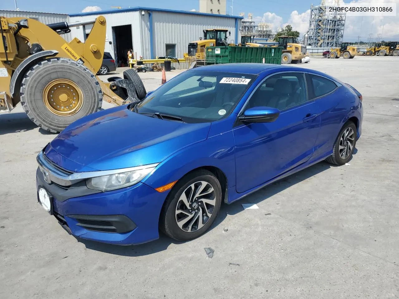 2HGFC4B03GH310866 2016 Honda Civic Lx