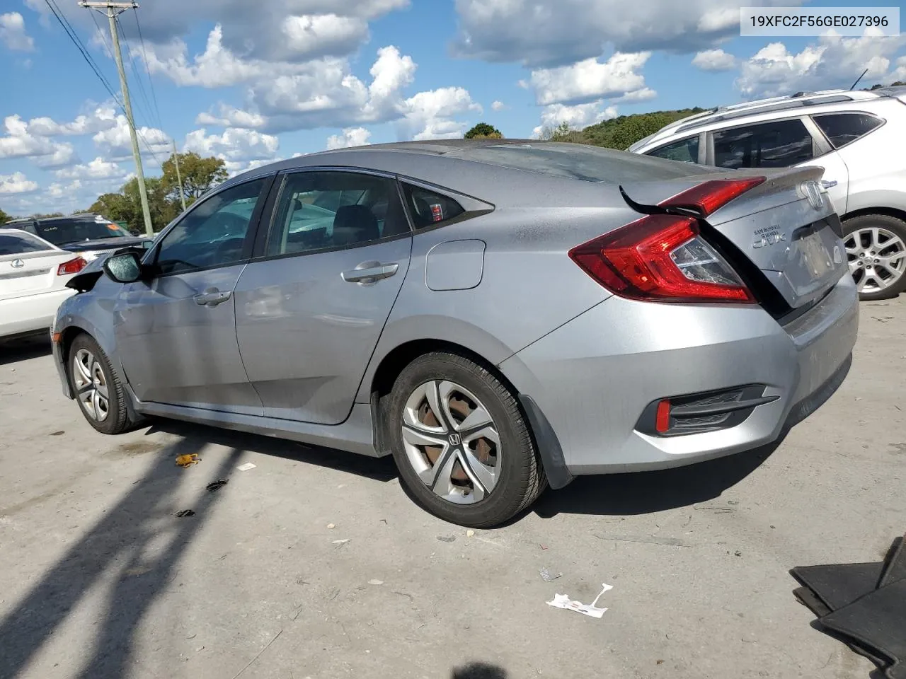 2016 Honda Civic Lx VIN: 19XFC2F56GE027396 Lot: 72432394