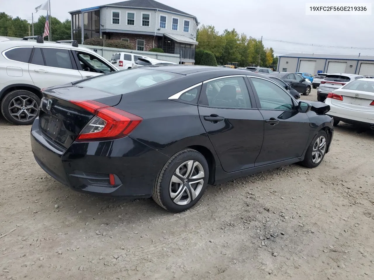 2016 Honda Civic Lx VIN: 19XFC2F56GE219336 Lot: 72809734