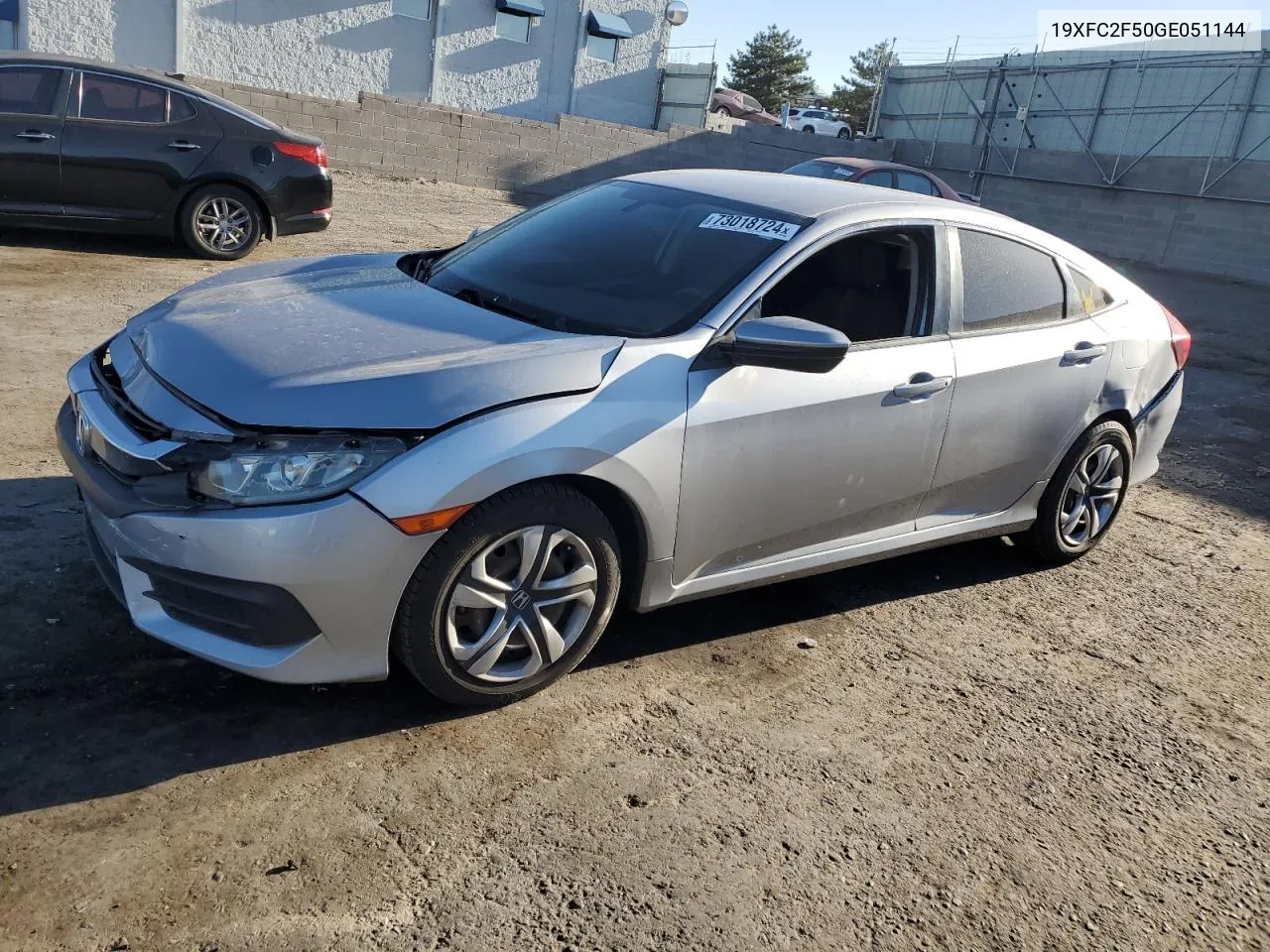 19XFC2F50GE051144 2016 Honda Civic Lx