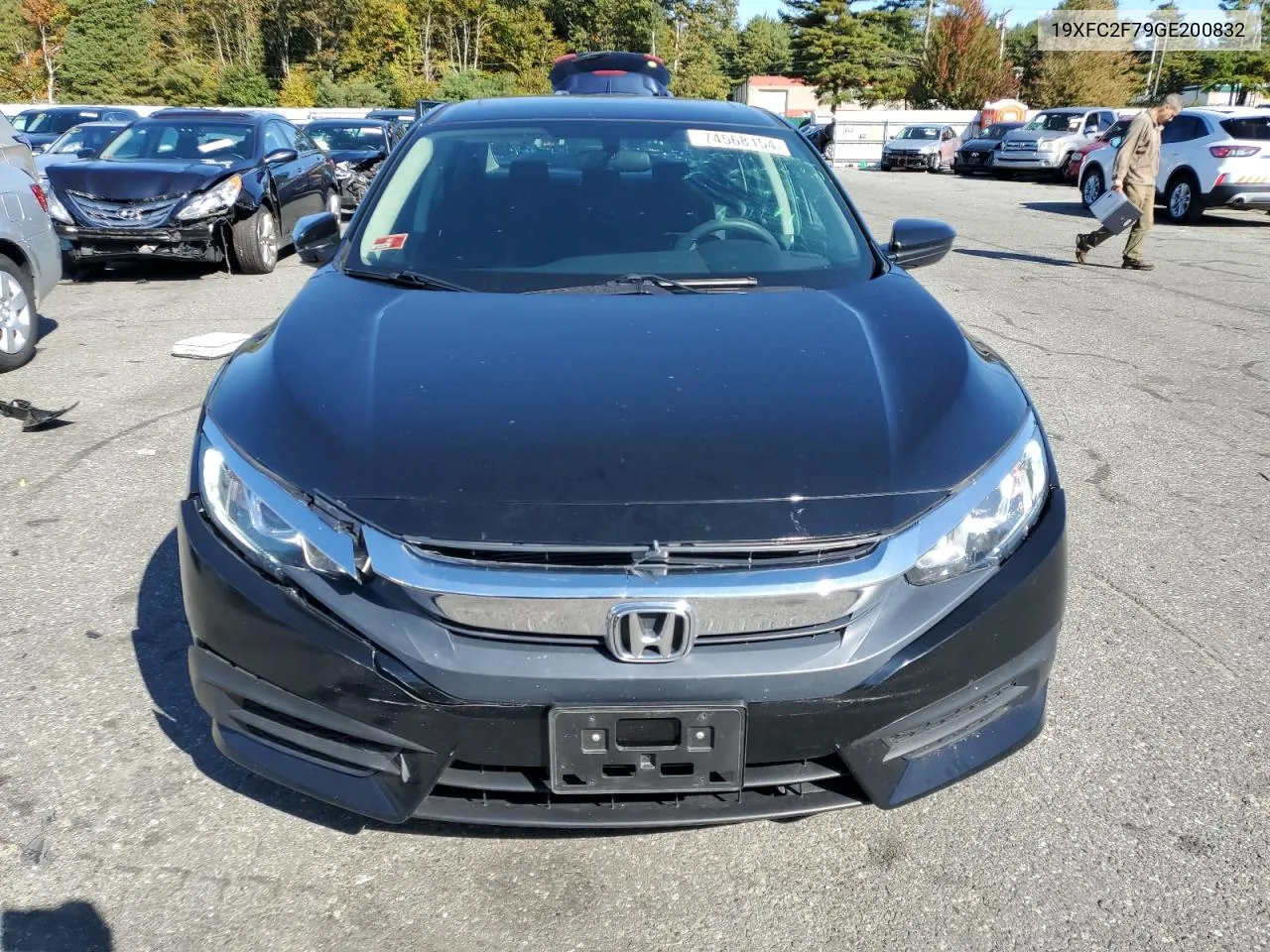 19XFC2F79GE200832 2016 Honda Civic Ex