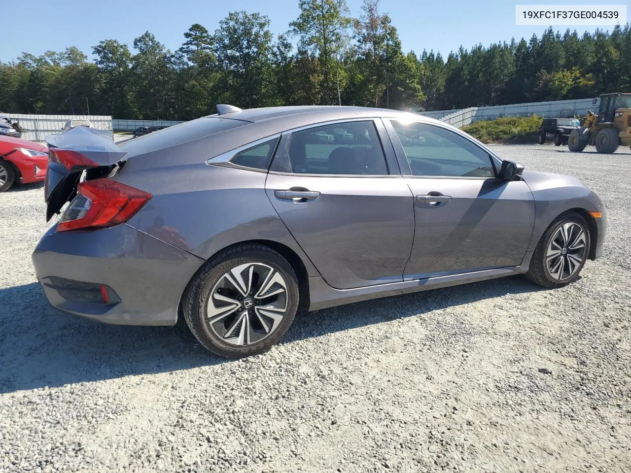 2016 Honda Civic Ex VIN: 19XFC1F37GE004539 Lot: 74995824