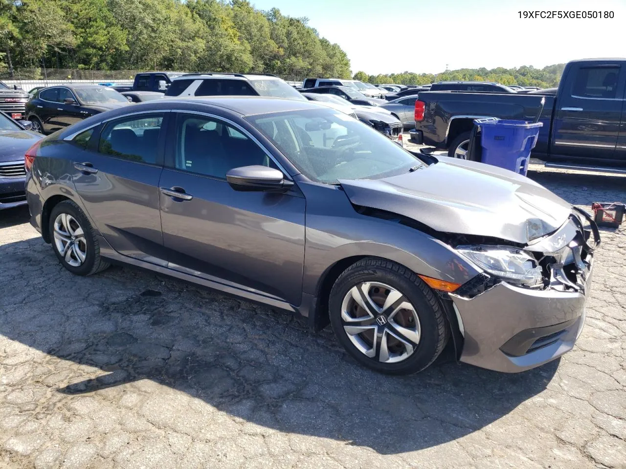 19XFC2F5XGE050180 2016 Honda Civic Lx