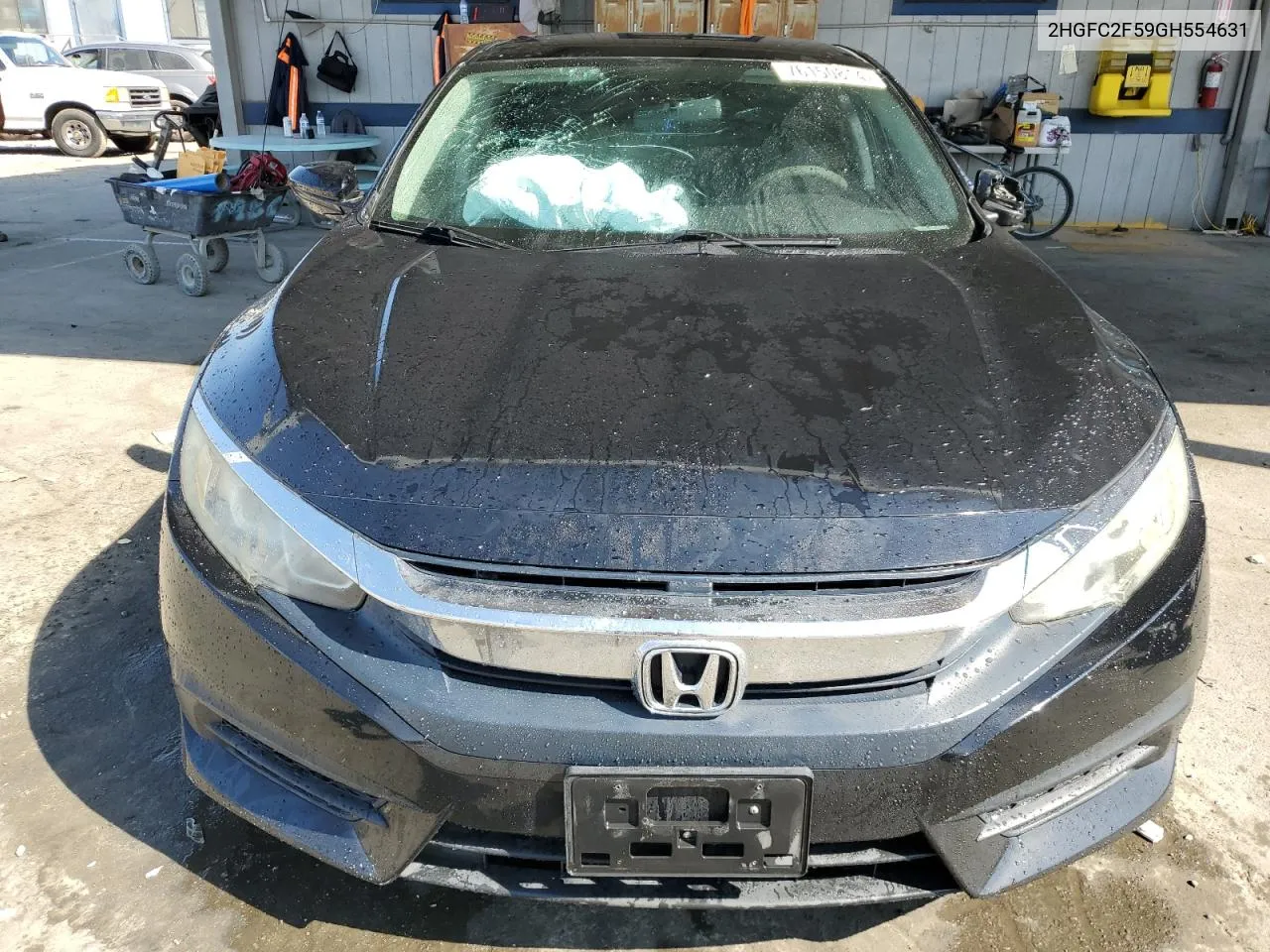 2016 Honda Civic Lx VIN: 2HGFC2F59GH554631 Lot: 76150814