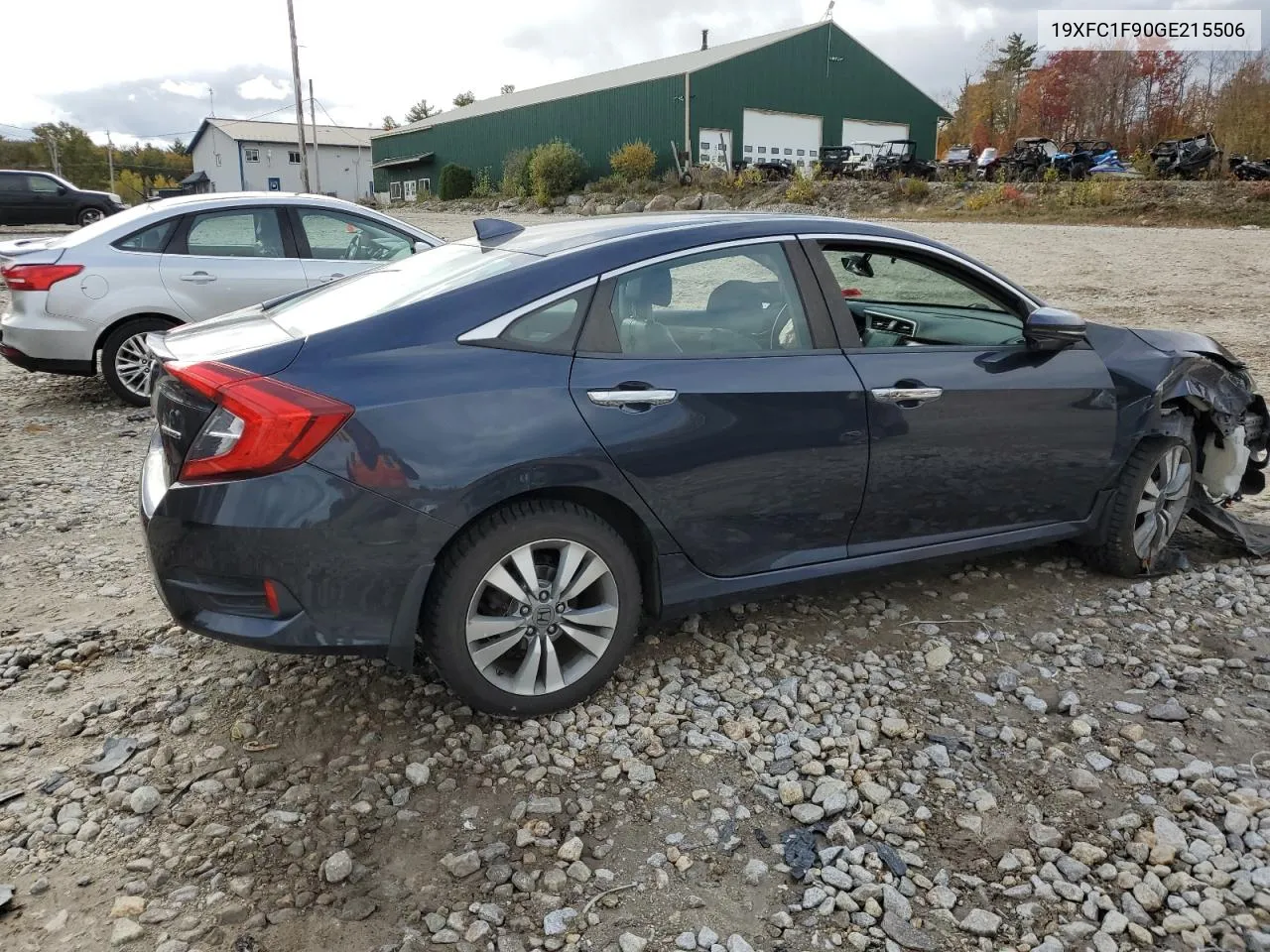 2016 Honda Civic Touring VIN: 19XFC1F90GE215506 Lot: 76277884