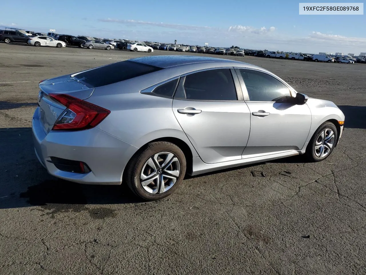 19XFC2F58GE089768 2016 Honda Civic Lx