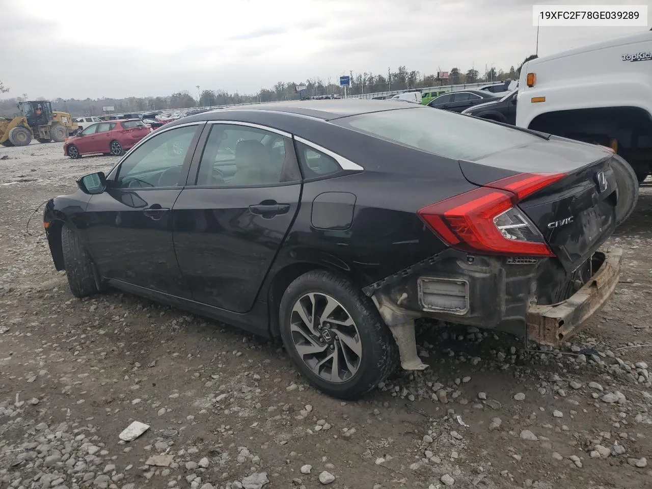 2016 Honda Civic Ex VIN: 19XFC2F78GE039289 Lot: 76531404