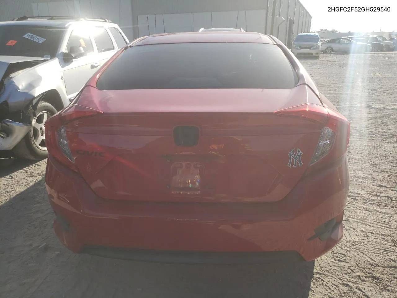 2HGFC2F52GH529540 2016 Honda Civic Lx