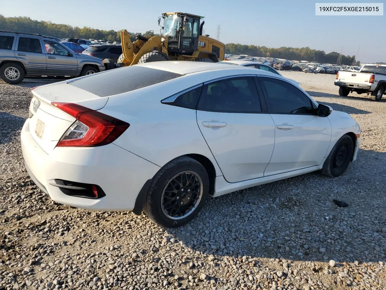 2016 Honda Civic Lx VIN: 19XFC2F5XGE215015 Lot: 76953134