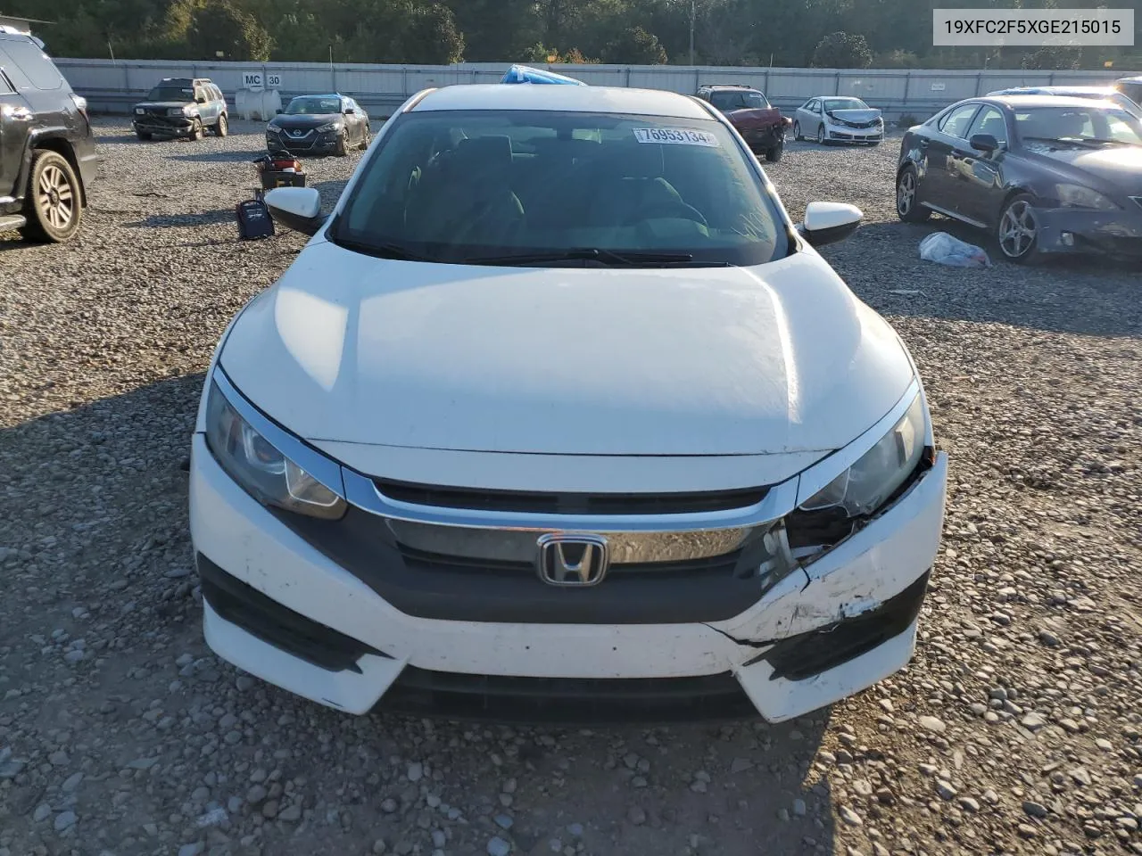 2016 Honda Civic Lx VIN: 19XFC2F5XGE215015 Lot: 76953134