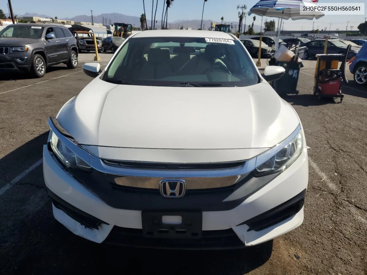 2HGFC2F55GH560541 2016 Honda Civic Lx