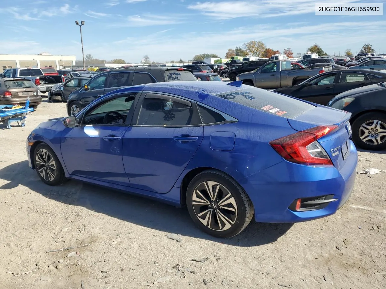 2HGFC1F36GH659930 2016 Honda Civic Ex