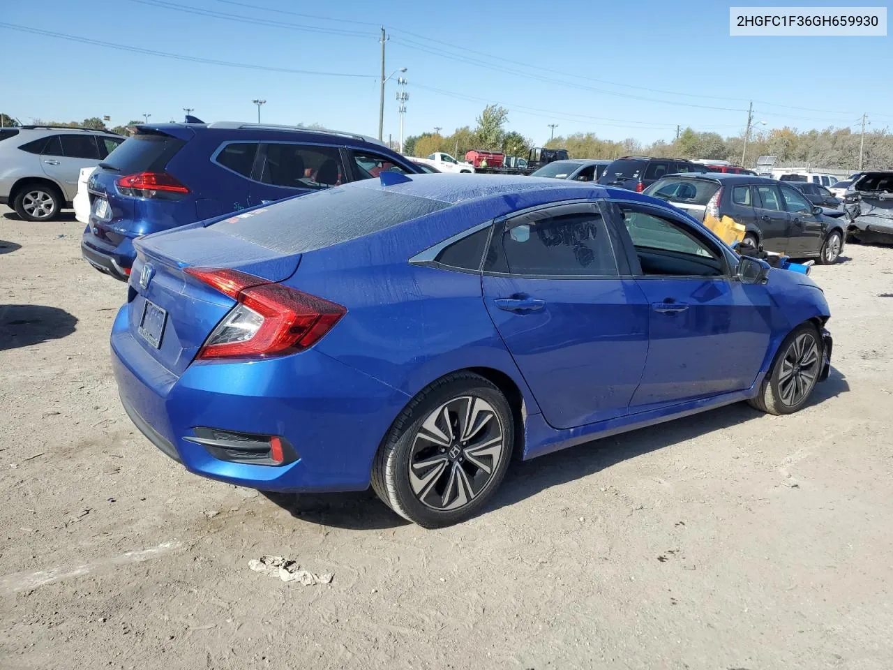 2HGFC1F36GH659930 2016 Honda Civic Ex