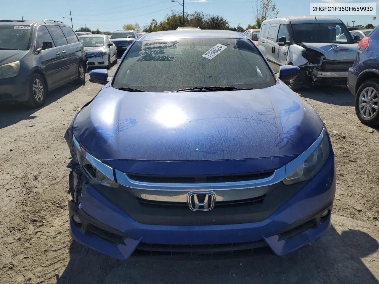 2HGFC1F36GH659930 2016 Honda Civic Ex