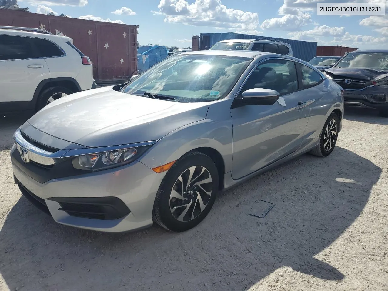 2016 Honda Civic Lx VIN: 2HGFC4B01GH316231 Lot: 77176154