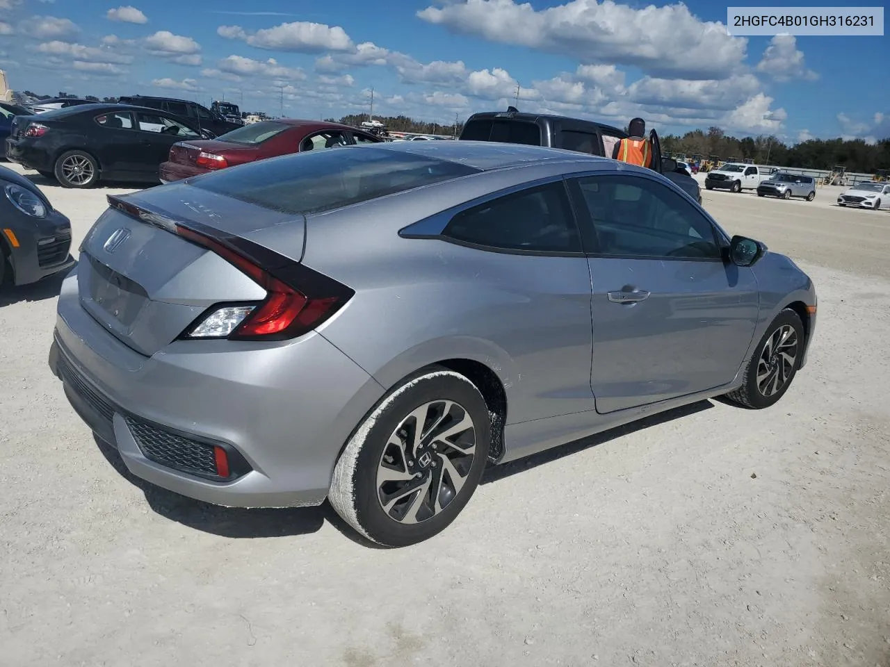 2HGFC4B01GH316231 2016 Honda Civic Lx