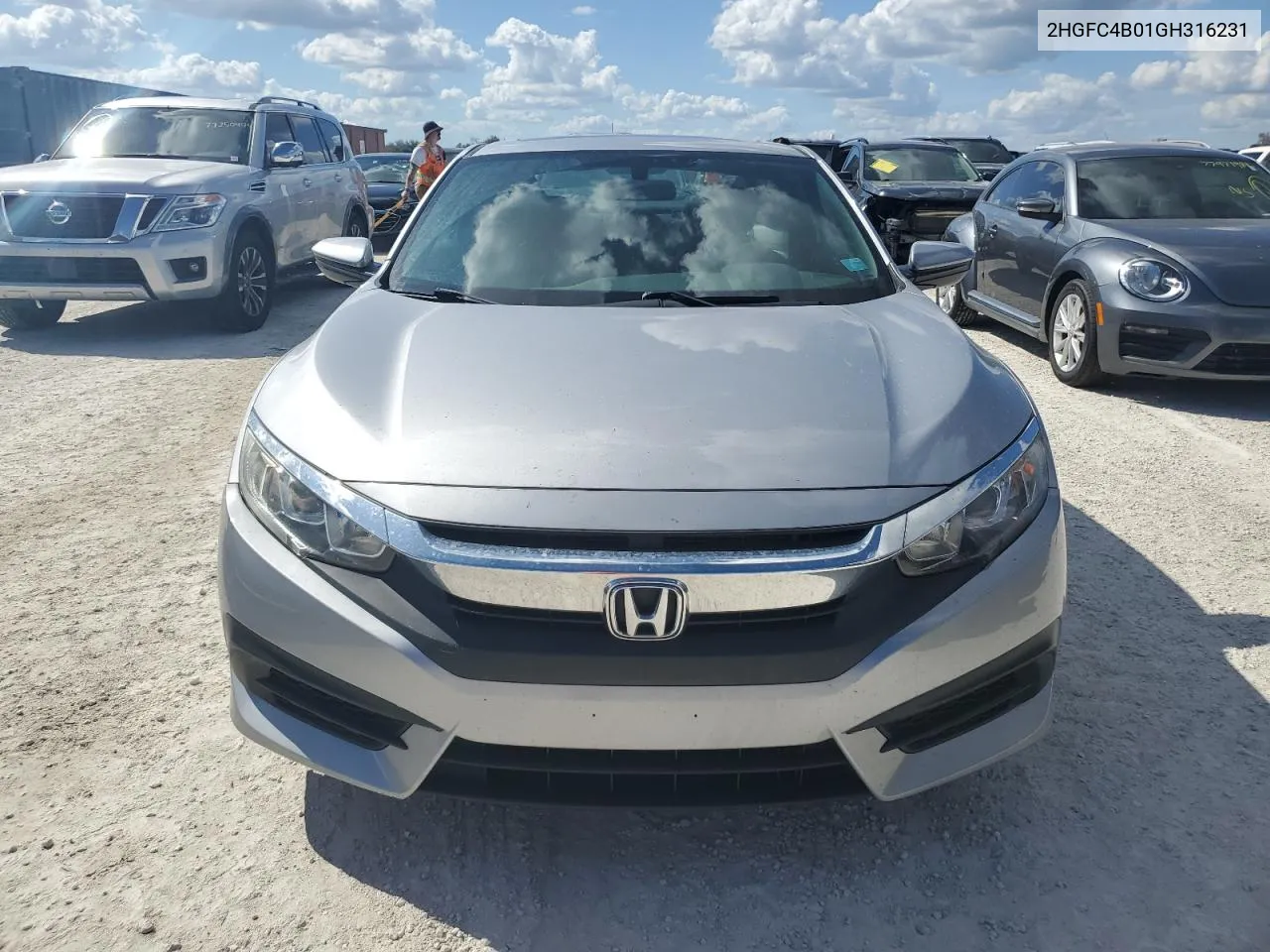 2HGFC4B01GH316231 2016 Honda Civic Lx