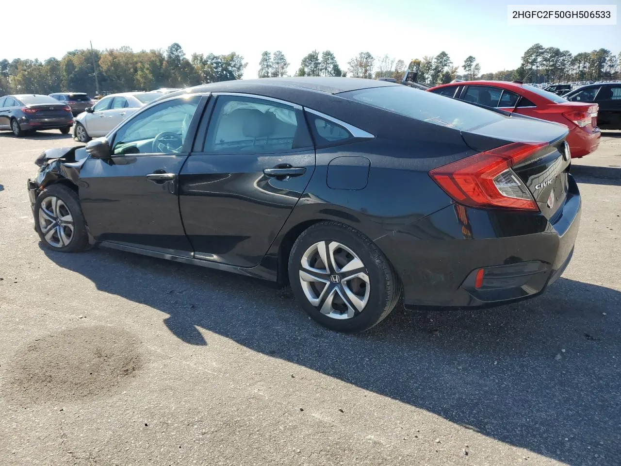 2016 Honda Civic Lx VIN: 2HGFC2F50GH506533 Lot: 77262714