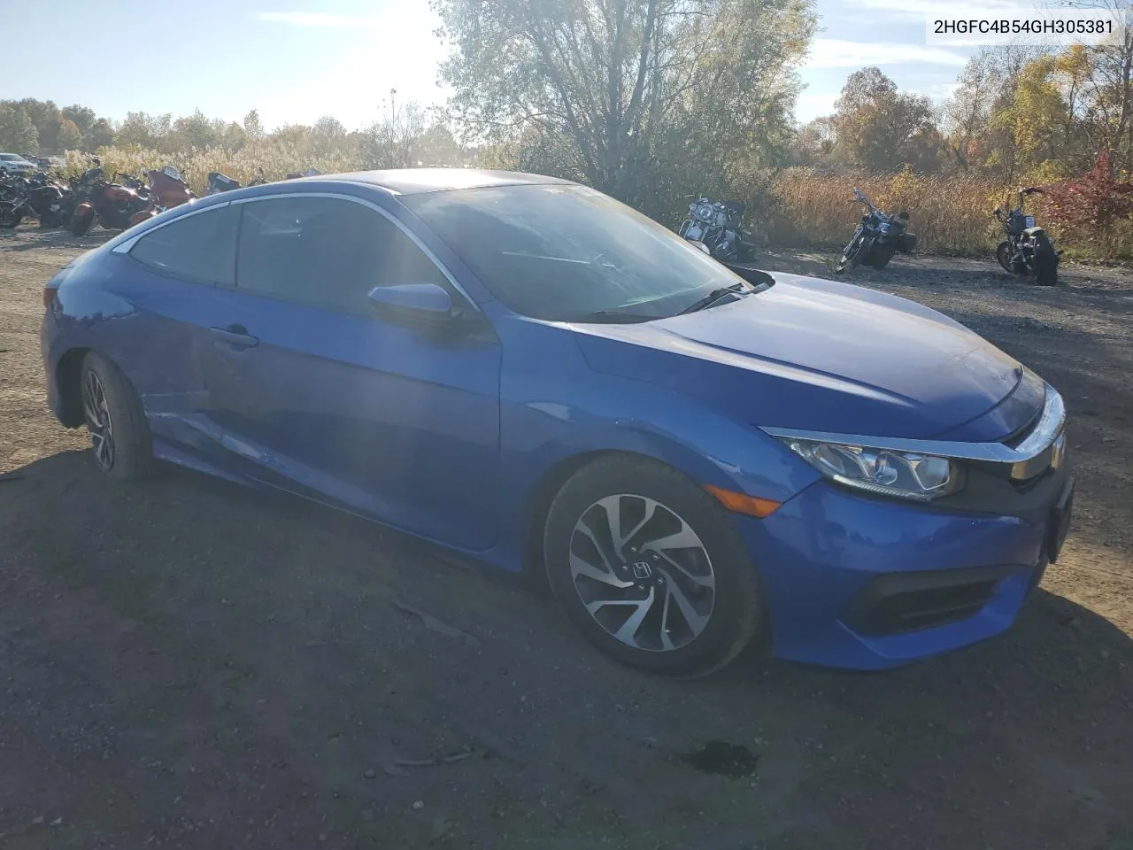 2016 Honda Civic Lx VIN: 2HGFC4B54GH305381 Lot: 77341344