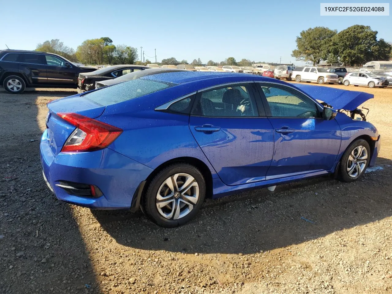 2016 Honda Civic Lx VIN: 19XFC2F52GE024088 Lot: 77348944