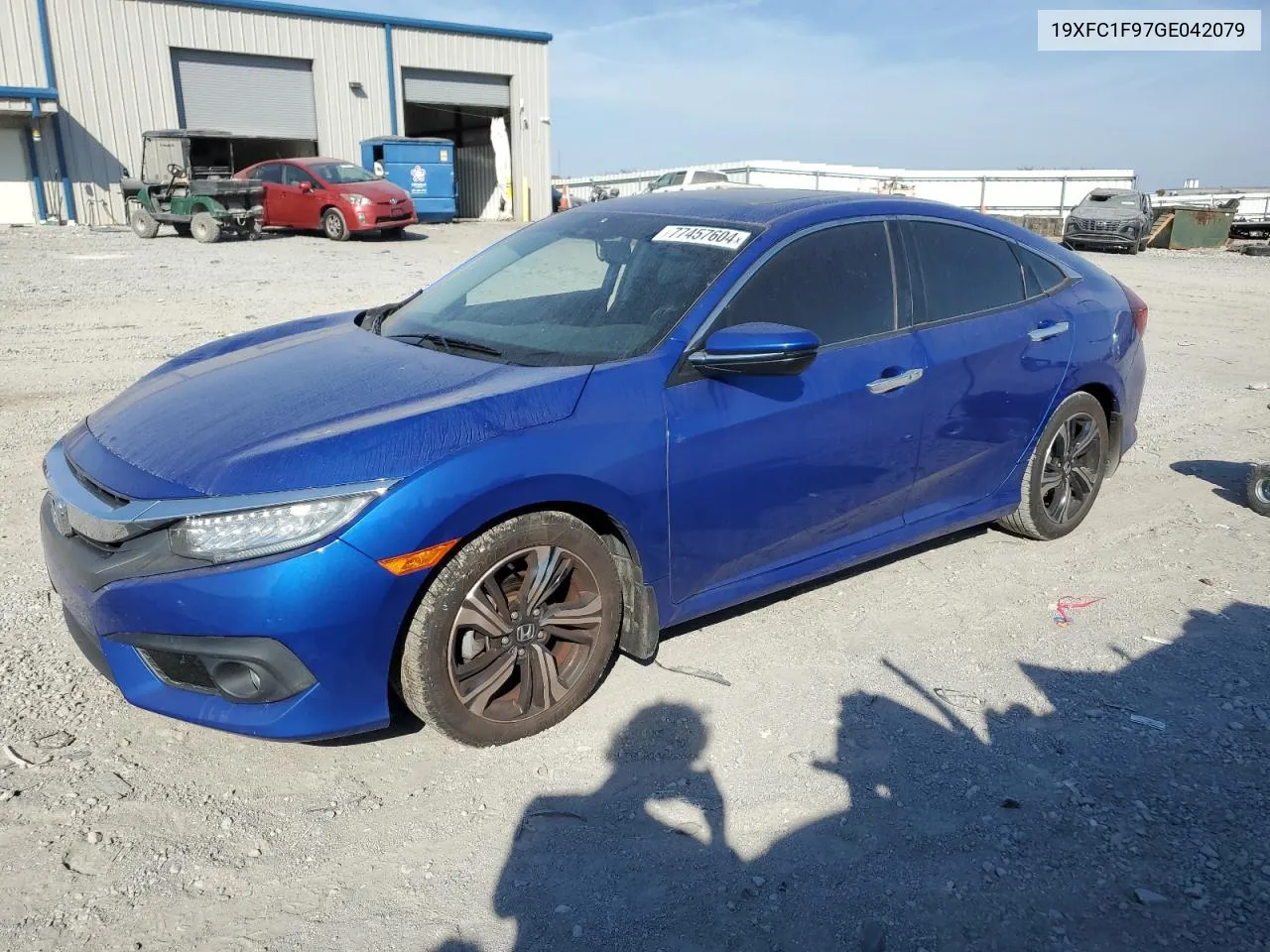 2016 Honda Civic Touring VIN: 19XFC1F97GE042079 Lot: 77457604