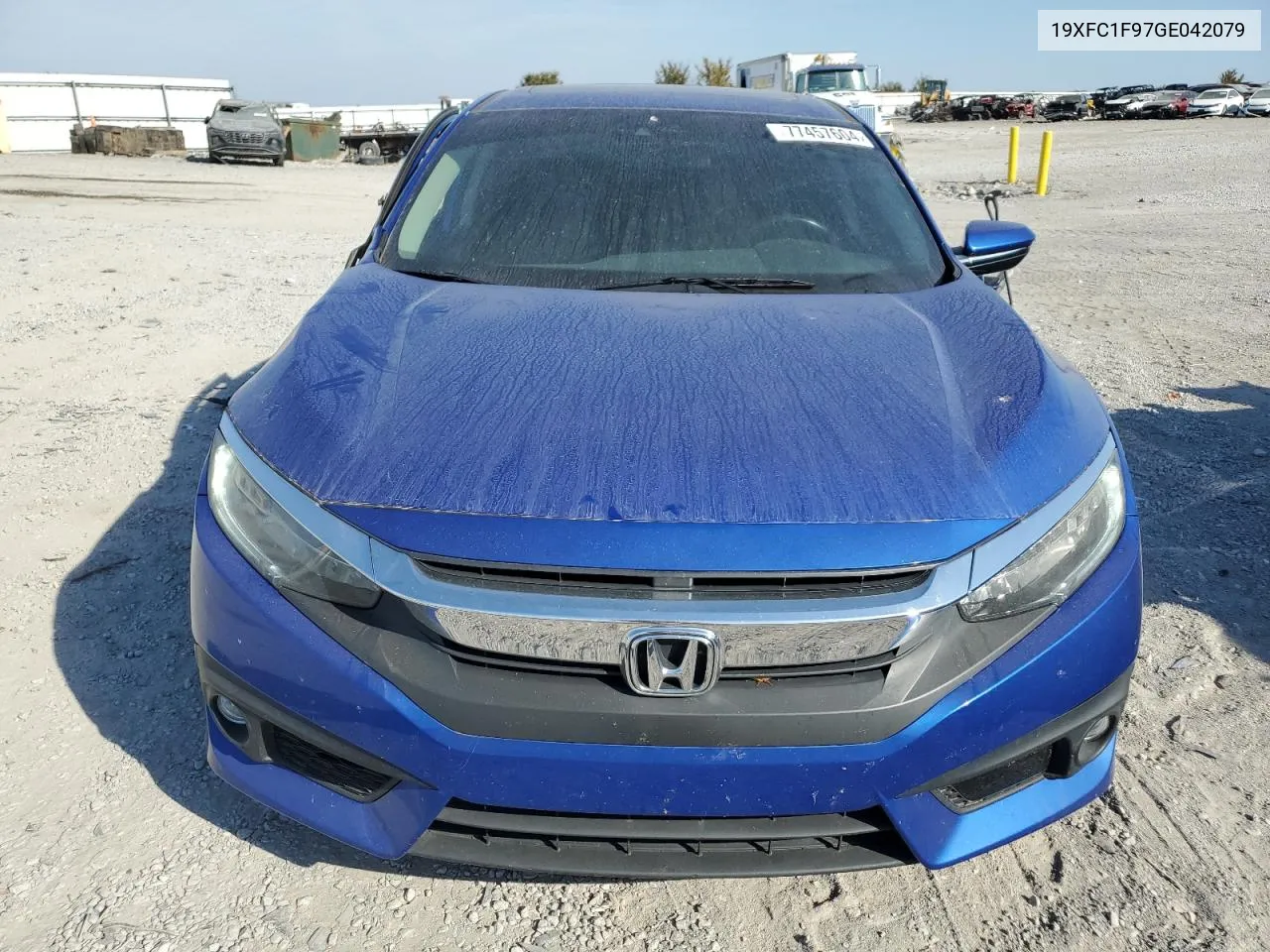 2016 Honda Civic Touring VIN: 19XFC1F97GE042079 Lot: 77457604