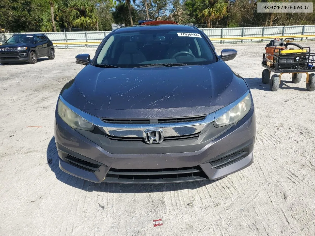 19XFC2F74GE059507 2016 Honda Civic Ex