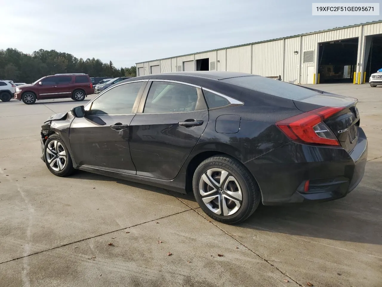 2016 Honda Civic Lx VIN: 19XFC2F51GE095671 Lot: 77966054