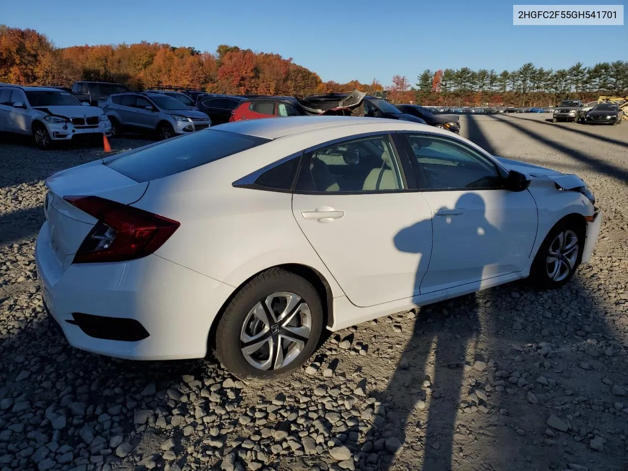 2HGFC2F55GH541701 2016 Honda Civic Lx