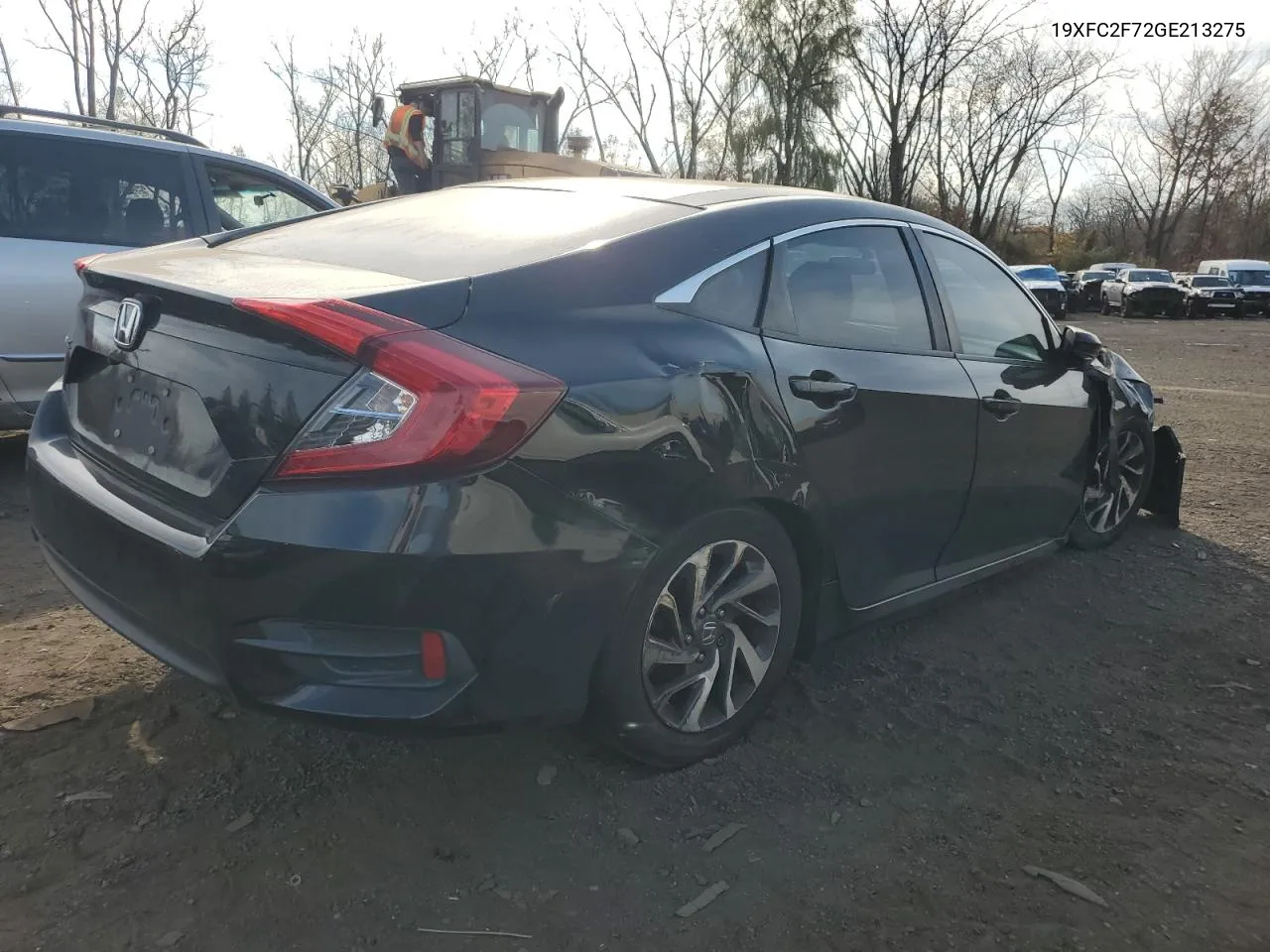 2016 Honda Civic Ex VIN: 19XFC2F72GE213275 Lot: 77993624