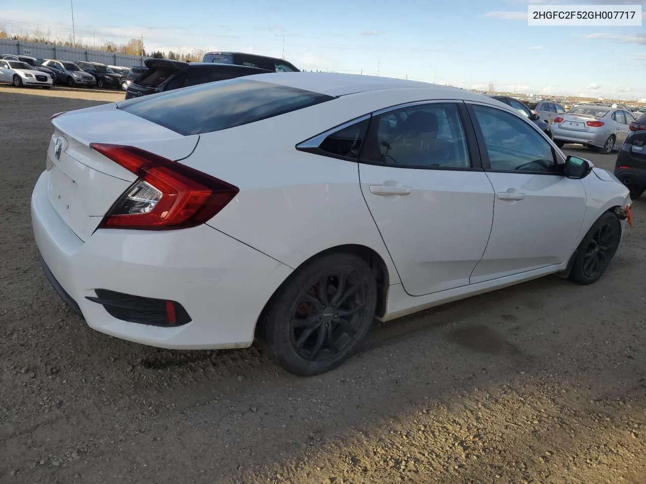 2HGFC2F52GH007717 2016 Honda Civic Lx