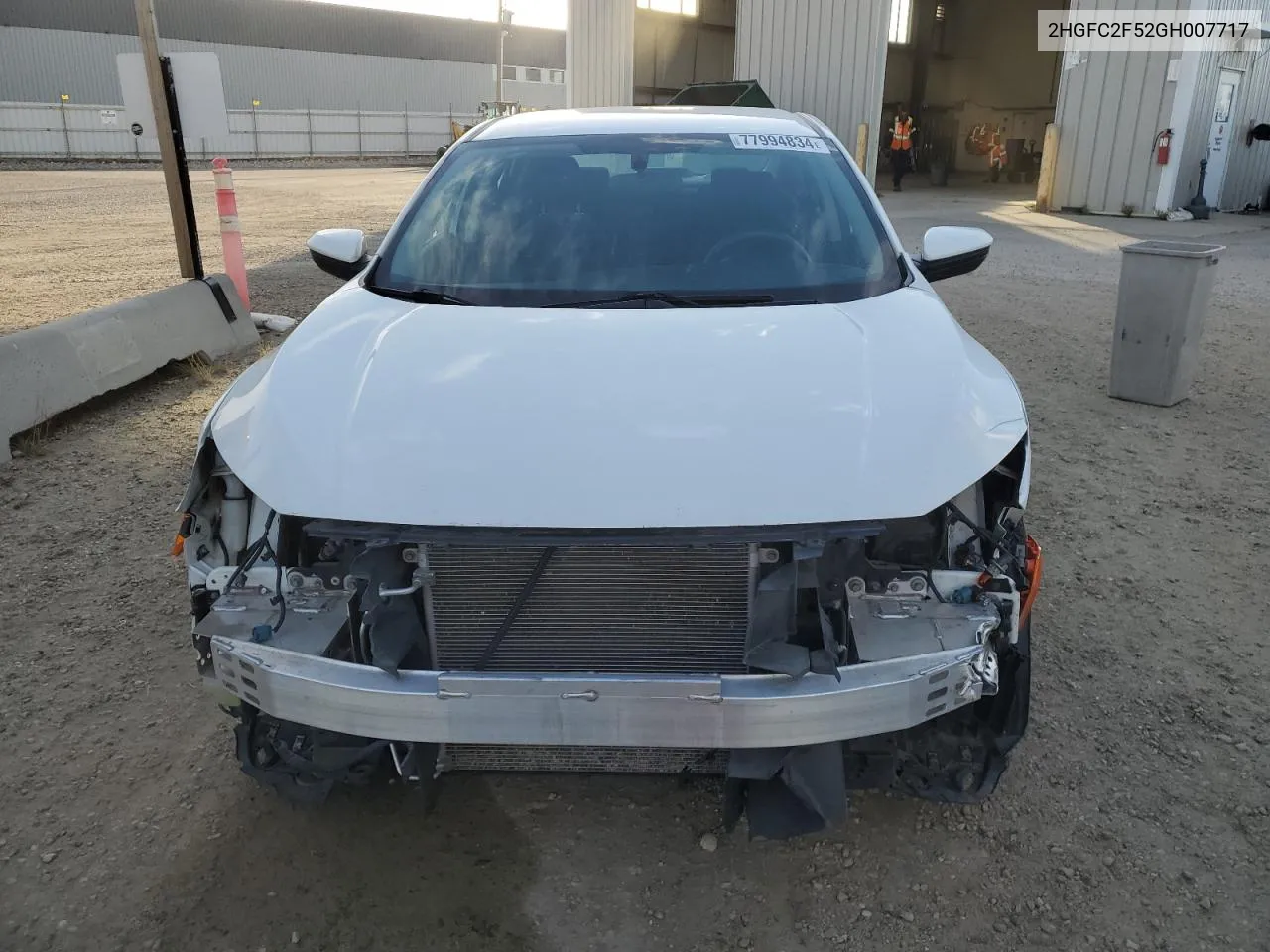 2HGFC2F52GH007717 2016 Honda Civic Lx