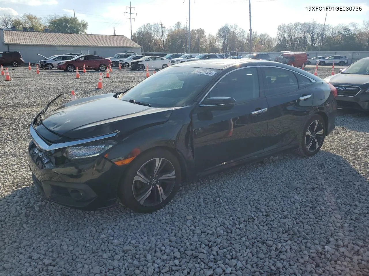 2016 Honda Civic Touring VIN: 19XFC1F91GE030736 Lot: 78055264