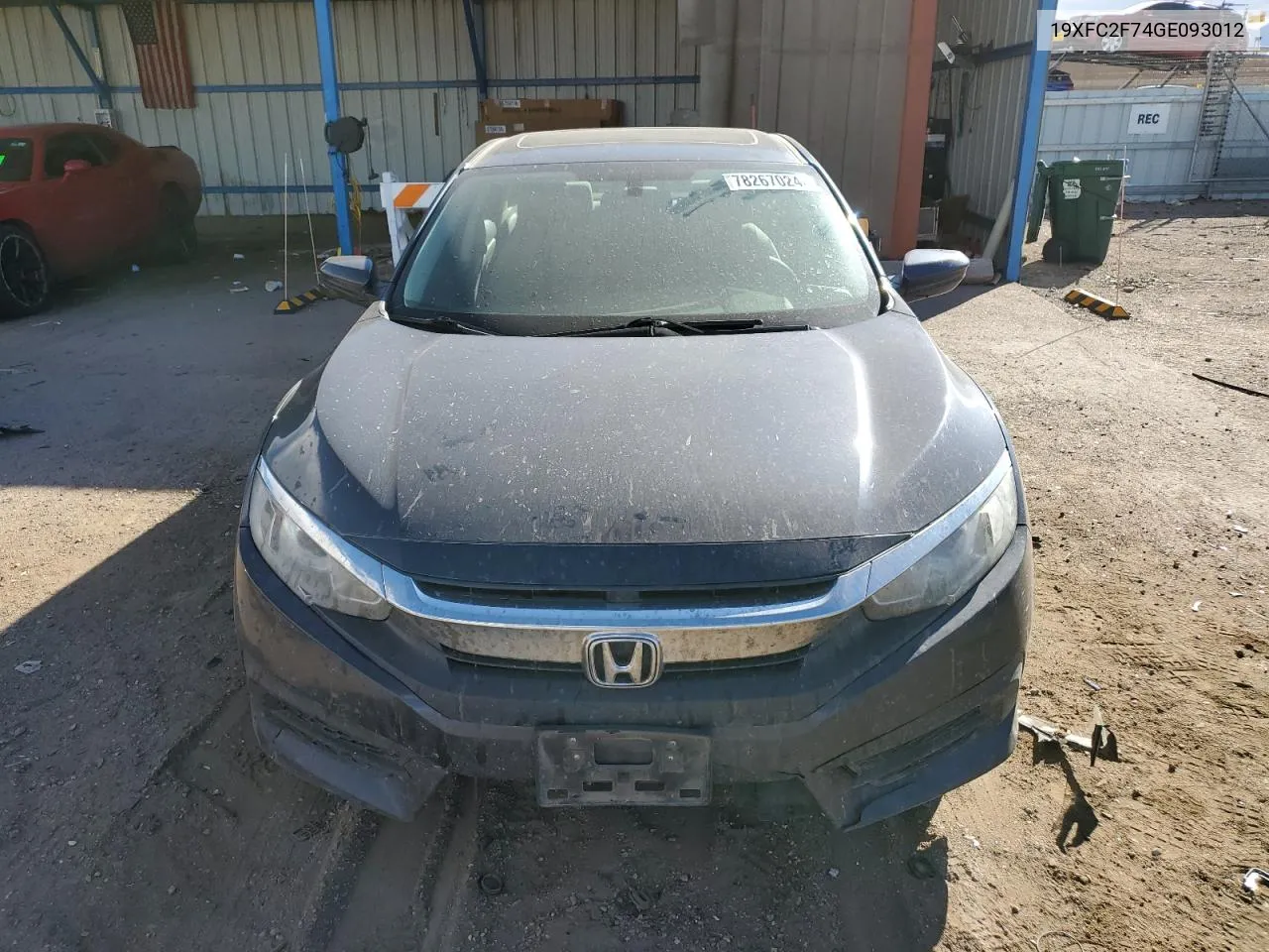 2016 Honda Civic Ex VIN: 19XFC2F74GE093012 Lot: 78267024