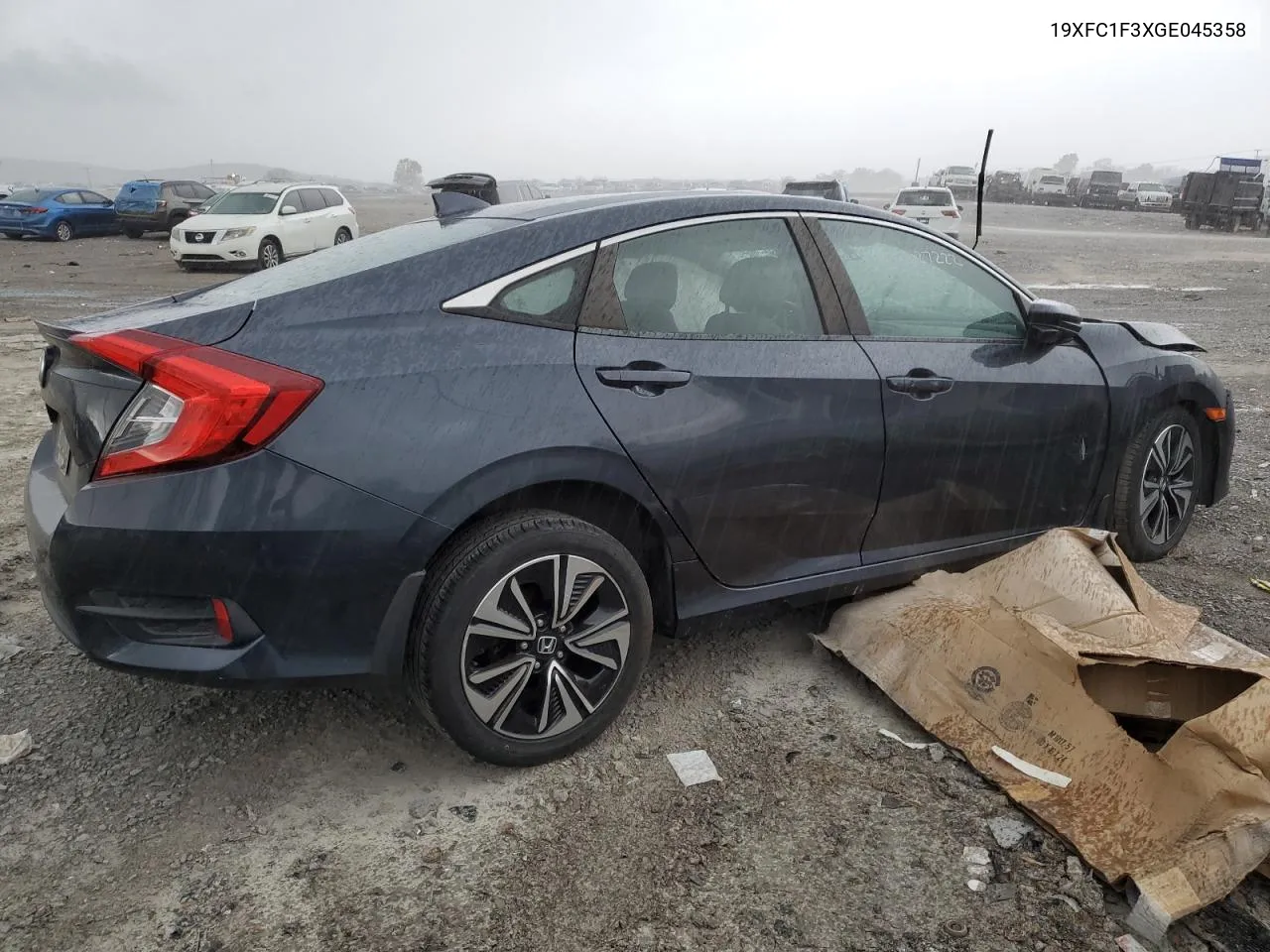 2016 Honda Civic Ex VIN: 19XFC1F3XGE045358 Lot: 78380854