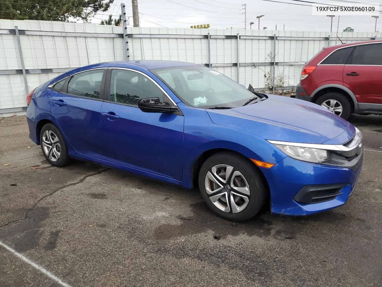 2016 Honda Civic Lx VIN: 19XFC2F5XGE060109 Lot: 78413454