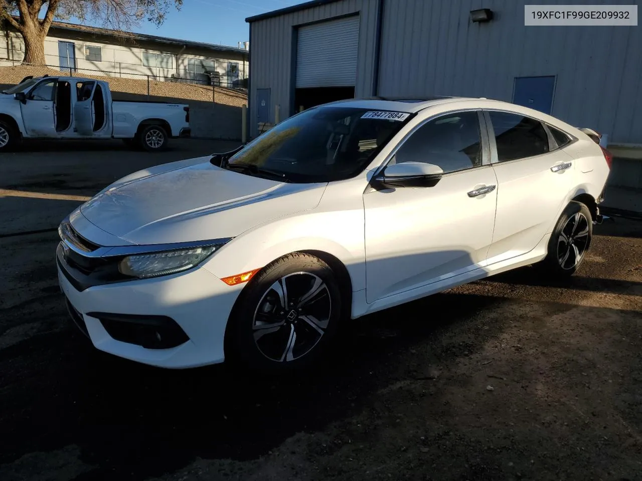 2016 Honda Civic Touring VIN: 19XFC1F99GE209932 Lot: 78477884