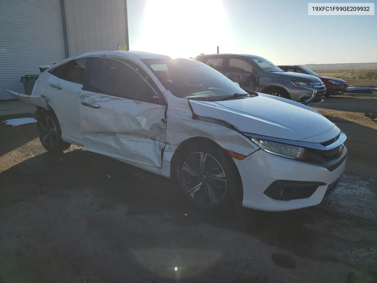 2016 Honda Civic Touring VIN: 19XFC1F99GE209932 Lot: 78477884