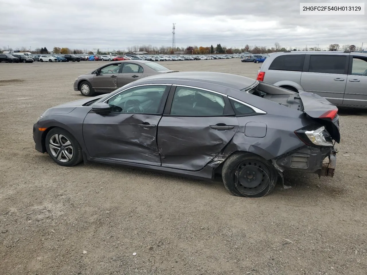 2016 Honda Civic Lx VIN: 2HGFC2F54GH013129 Lot: 78746024